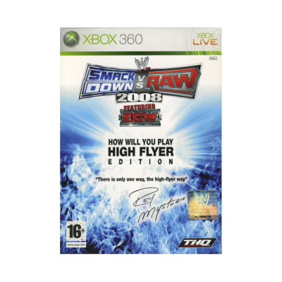Xbox360 mäng WWE Smackdown vs. RAW 2008 High Flyer Edition
